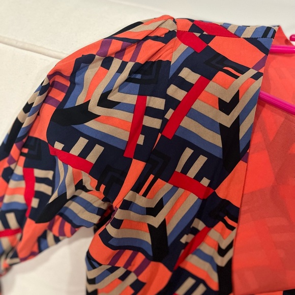 Anthropologie hi-low wrap dress - Picture 9 of 9